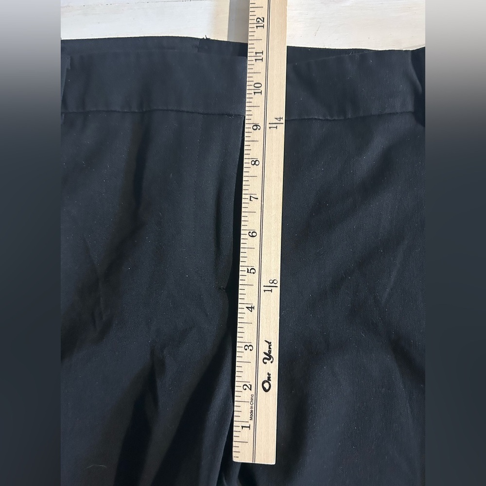 7th Ave Design Studio by New York & Co black pants, zip pockets. Plus size 14. - Picture 6 of 8
